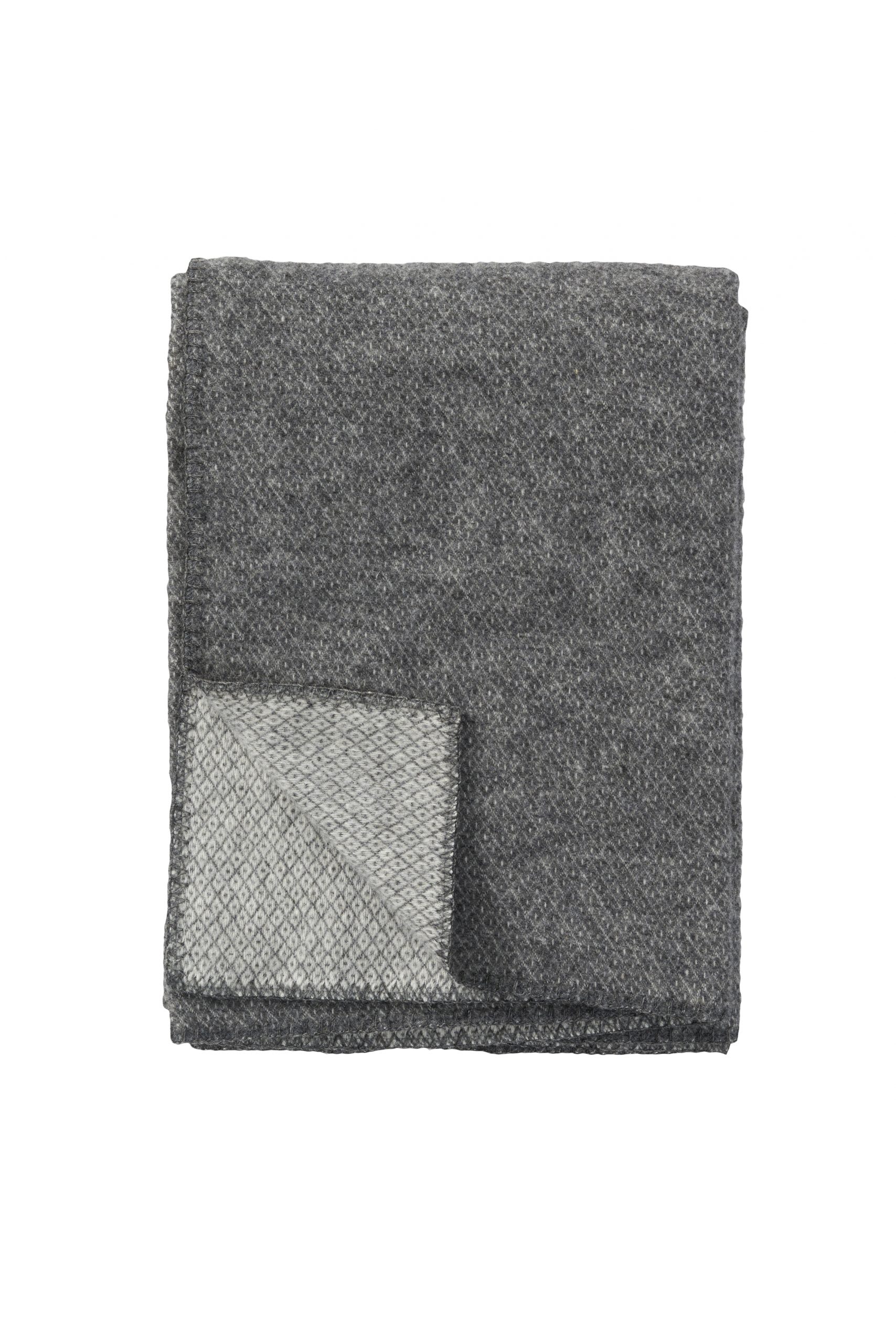 Peak Grey Woven Throw